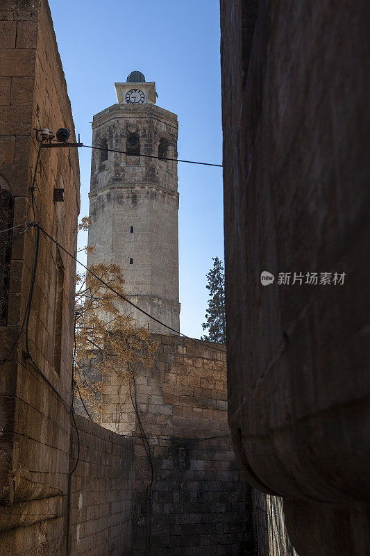 圣屋屋塔，Cami, Sanliurfa, Turke